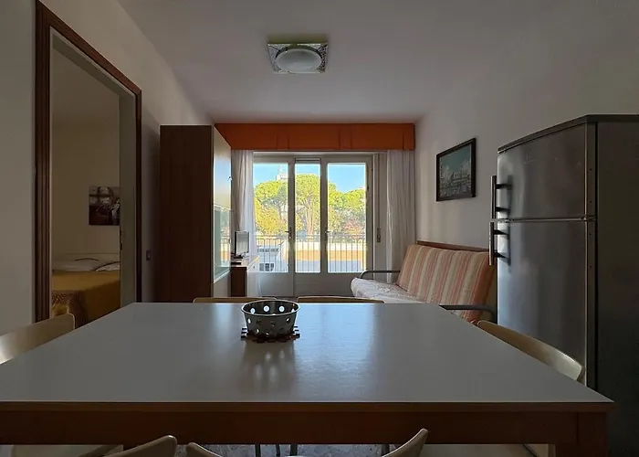 Апартаменты Smeralda Xl, 3 8 Posti 200mt Dal Mare Бибионе